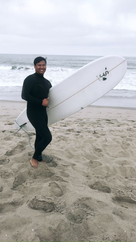 Sean Surfing