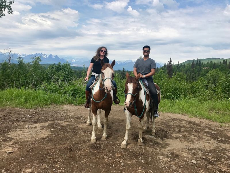 Horseback in Denali, Alaska