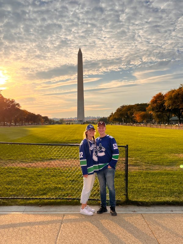 At the Washington Monument