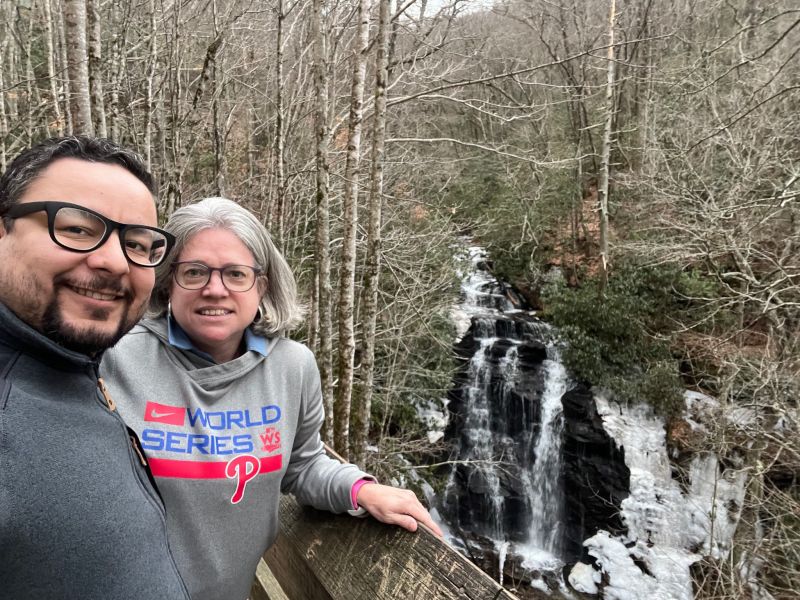 Hiking to Waterfalls in North Carolina