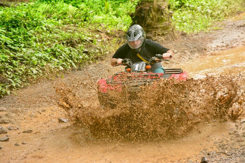 Alex Riding an ATV