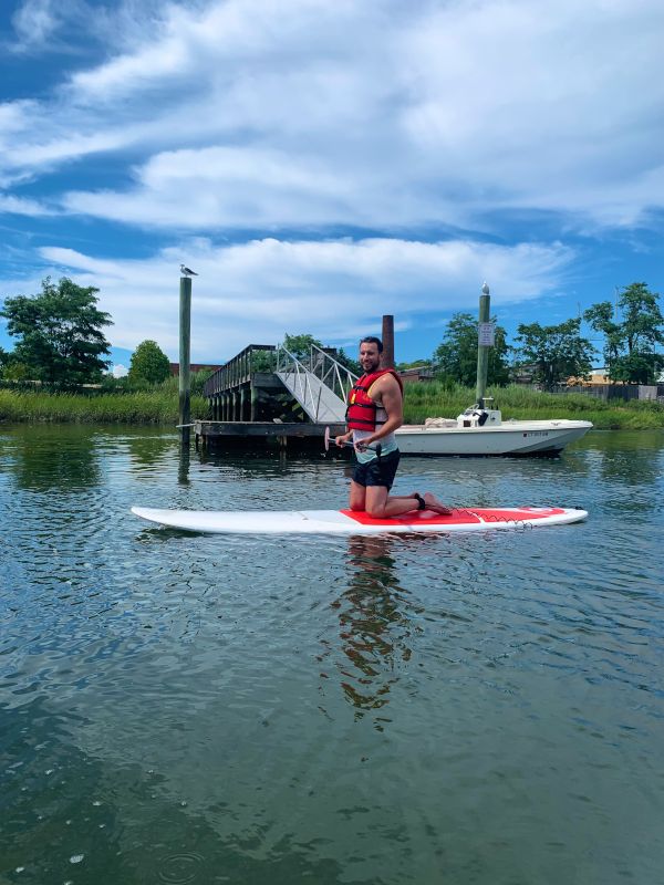 Chris Paddleboarding