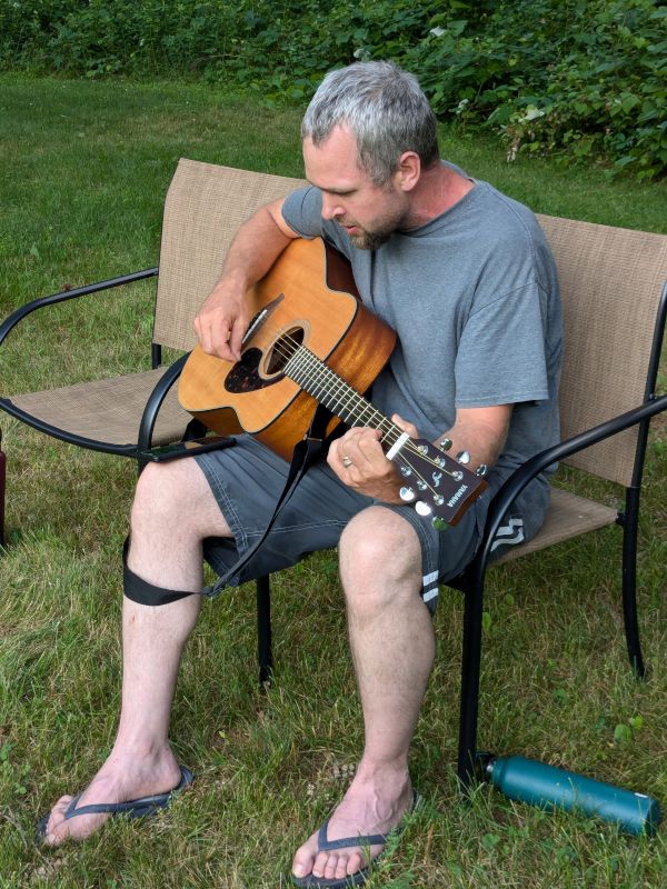 Strumming By the Lake